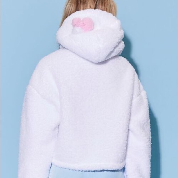 NWT Embroidered Hello Kitty Hoodie TOP ONLY - Picture 6 of 12